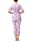 Фото #3 товара Maternity Koi Nursing Pajama Set