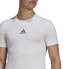 Мужская футболка Adidas SS Top. Белый, 2XL - фото #3