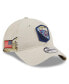 ფოტო #1 პროდუქტის Men's Stone Tennessee Titans 2023 Salute To Service 9TWENTY Adjustable Hat