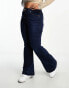 Фото #4 товара River Island Plus flare jean in medium denim