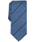 ფოტო #1 პროდუქტის Men's Slim Stripe Tie, Created for Macy's