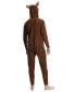 ფოტო #3 პროდუქტის Men's Novelty Fleece Onesie