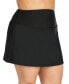 Фото #1 товара Plus Size Tummy-Control Swim Skirt, Created for Macy's