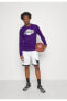 Фото #4 товара Nba Los Angeles Lakers City Edition Erkek Uzun Kollu Mor T-shirt DV6040-504