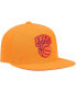 Фото #4 товара Men's Orange New York Knicks Hardwood Classics Tonal Snapback Hat