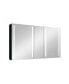 50x30 Inch LED Bathroom Medicine Cabinet Surface Mount Double Door Lighted Medicine Cabinet