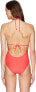 Фото #2 товара Ella Moss Women's 185935 Crafty One-Piece Swimsuit Red Size XS