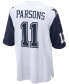 ფოტო #2 პროდუქტის Men's Micah Parsons White Dallas Cowboys Alternate Game Jersey