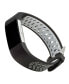Фото #1 товара Ремешок для часов WITHit Черный и серый Премиум спортивный силиконовый ремешок, совместимый с Fitbit Charge 2