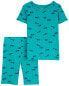 Фото #5 товара Kid 2-Piece Dinosaur PurelySoft Pajamas 4