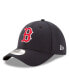 Фото #2 товара Men's Navy Boston Red Sox 2024 MLB World Tour: Dominican Republic Series 39thirty Flex Hat