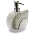 Фото #3 товара Дозатор мыла 2-в-1 для раковин Белый Керамика 400 ml 9,5 x 15,5 x 11,5 cm (12 штук)
