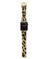 Фото #2 товара Unisex Leopard Patent Leather Replacement Band for Apple Watch, 42mm