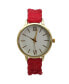 ფოტო #1 პროდუქტის Soft Leather Braided Women Watch