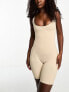 Lindex firm control seamless contouring bodysuit in beige