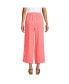 ფოტო #2 პროდუქტის Women's High Rise Gauze Crop Pants