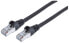 Фото #1 товара Intellinet Network Patch Cable - Cat7 Cable/Cat6A Plugs - 5m - Black - Copper - S/FTP - LSOH / LSZH - PVC - Gold Plated Contacts - Snagless - Booted - Polybag - 5 m - Cat7 - S/FTP (S-STP) - RJ-45 - RJ-45 - Black
