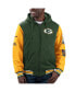 ფოტო #1 პროდუქტის Men's Green, Gold Green Bay Packers Player Option Full-Zip Hoodie Jacket