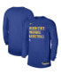 Фото #1 товара Men's and Women's Royal Golden State Warriors 2023/24 Legend On-Court Practice Long Sleeve T-shirt