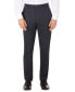 Фото #1 товара Calvin Klein Men's Slim Fit Mini Check Dress Pants Blue Black W33 L32