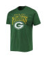 Фото #3 товара Men's Green Green Bay Packers Bold Logo T-shirt