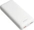 Фото #1 товара Powerbank 4kom.pl VEGER powerbank 20 000 mAh PD QC3.0 2A 20W L20S (VP2039PD / W2039PD) biały