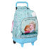 Фото #1 товара Школьный рюкзак с колесиками Frozen One heart Бирюзовый зеленый 33 X 45 X 22 cm