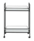 Фото #2 товара Serving Cart with Glass Shelves