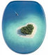 Фото #1 товара Аксессуары для ванной и туалета SANILO® Сиденье для унитаза с автоподъемником Dream Island