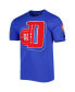 Фото #2 товара Men's Blue Detroit Pistons Mash Up Capsule T-shirt