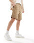 Фото #3 товара Jack & Jones baggy fit chino short in tan