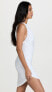 Norma Kamali 295974 Women's Diana Mini Dress, White, Size XS