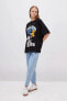 Фото #6 товара Kadın T-shirt Siyah C3789ax/bk81