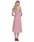 ფოტო #10 პროდუქტის Women's Striped Square-Neck Dress