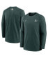 ფოტო #1 პროდუქტის Men's Green Oakland Athletics Authentic Collection Logo Performance Long Sleeve T-shirt