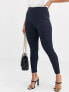 ASOS DESIGN Petite high waist trousers skinny fit