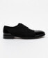 Фото #2 товара Men's Jack Handcrafted Leather, Velvet and Wool Dress Shoes