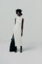 Фото #1 товара Платье миди со сборками без рукавов ZARA