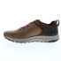 Фото #10 товара Florsheim Treadlite Plain Toe Mens Brown Leather Lifestyle Sneakers Shoes