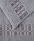 Фото #3 товара Полотенцесушитель Superior Ларисса Геометрический с вышивкой бордюр из джаккарда из хлопка 6-шт. - набор полотенец