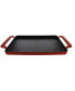 French Enameled Cast Iron 14" Rectangular Griddle