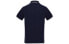 Moncler蒙口 SS20 Logo徽标罗纹收边短袖Polo衫 男款 深蓝色 / Поло Moncler SS20 LogoPolo 0918A7060084556773