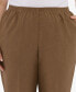 Фото #6 товара Plus Size Signature Fit Textured Trouser Short Length Pants