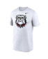 ფოტო #2 პროდუქტის Men's White Georgia Bulldogs Primetime Legend Alternate Logo T-Shirt