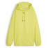 Фото #1 товара Puma Dare To Oversized Logo Hoodie Womens Yellow Casual Outerwear 62429638