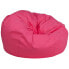 Фото #1 товара Oversized Solid Hot Pink Bean Bag Chair