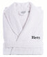 Фото #1 товара Turkish Cotton Embroidered Hers Terry Bathrobe