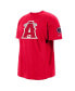 Фото #3 товара Men's Red Los Angeles Angels City Connect Big and Tall T-shirt