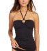 Фото #1 товара Michael Michael Kors 283971 Women's Halter Tankini Top Swimsuit, Size XL