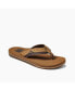 Фото #1 товара Men's Cushion Dawn Comfort Fit Flip Flops